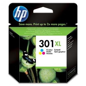 Hp 301xl color cartucho de tinta original - ch564ee