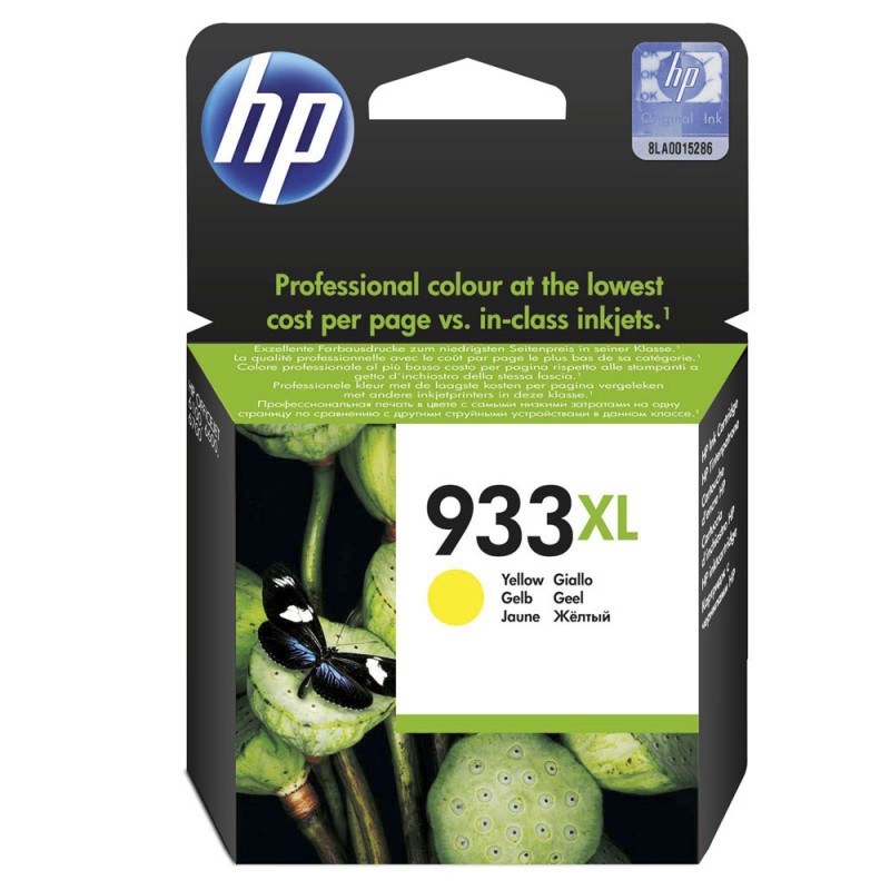 Hp 933xl amarillo cartucho de tinta original - cn056ae Hp 933xl amarillo cartucho de tinta original - cn056ae