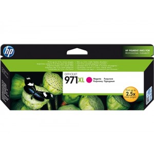 Hp 971xl magenta cartucho de tinta original - cn627ae