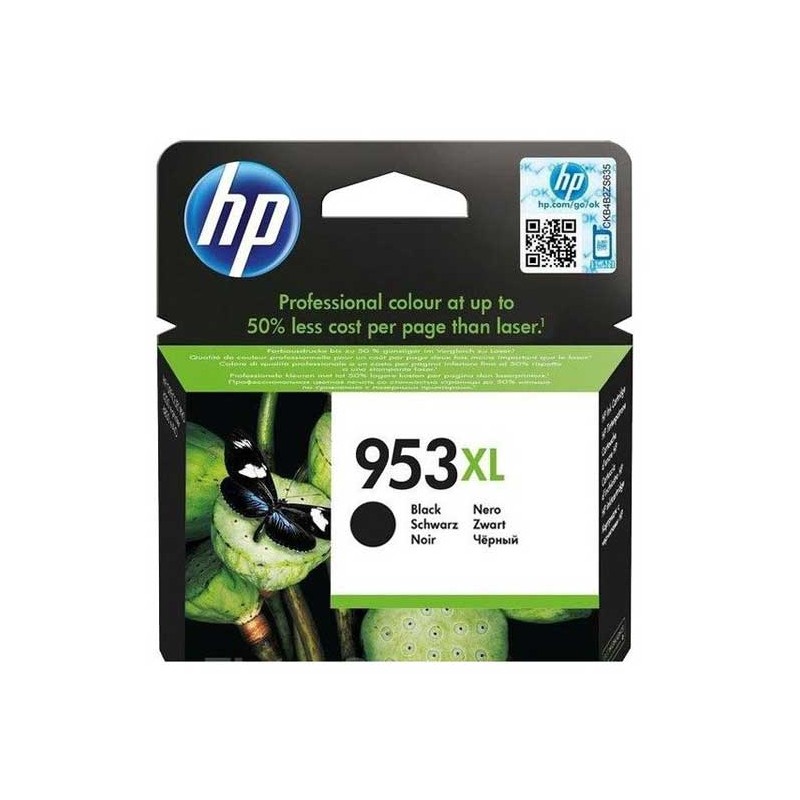 Hp 953xl negro cartucho de tinta original - l0s70ae Hp 953xl negro cartucho de tinta original - l0s70ae