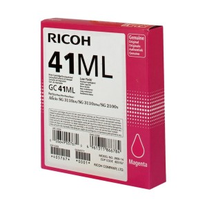 Ricoh gc41ml magenta cartucho de gel original - 405767