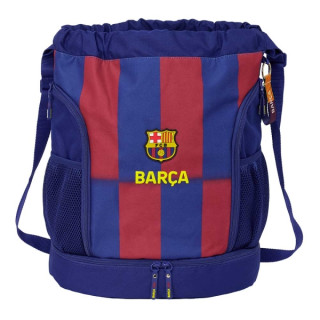Safta F.C.Barcelona Saco Mochila de 21.93L - Portabotellas - Hombreras Ajustables - Bolsillos con Cremallera - 35x40x1cm - Colo