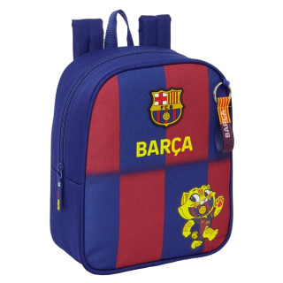 Safta F.C.Barcelona Mochila Guarderia de 6L - Adaptable a Carro - Tarjeta de Identificacion Personal - Cierre de Cremallera - 2