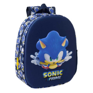 Safta Sonic Mochila 3D de 8.64L - Portabotellas - Tarjeta de Identificacion Personal - Hombreras Acolchadas - 27x33x10cm - Colo