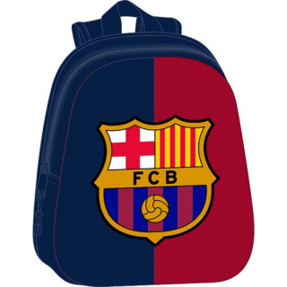Safta F.C.Barcelona Mochila 3D de 8.64L - Portabotellas - Tarjeta de Identificacion Personal - Hombreras Acolchadas - 27x33x10c