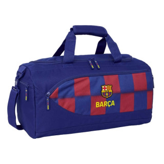 Safta F.C.Barcelona Bolsa Deporte - Bandolera de 31L Ajustable - Tacos en la Base - Fondo Semirigido - 50x25x25cm - Color Rojo