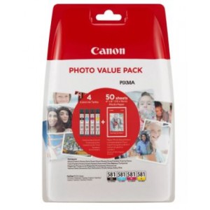 Canon CLI581 Pack de 4...