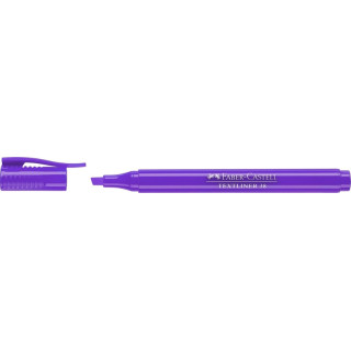 Faber-Castell Textliner 38 Marcador Fluorescente - Cuerpo Fino - Punta Biselada - Trazo Grueso y Fino - Tinta con Base de Agua