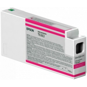 Epson t6363 magenta vivido cartucho de tinta original - c13t636300