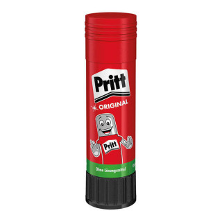 Pritt Barra de Pegamento Mediano 22grs - Sin Disolventes - 97% de Ingredientes Naturales - Lavable a 20ºC - Seguro para Niños