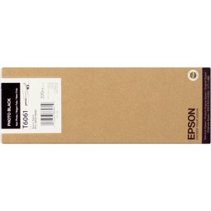 Epson t6061 negro photo cartucho de tinta original - c13t606100