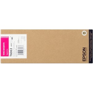 Epson t6063 magenta vivido cartucho de tinta original - c13t606300