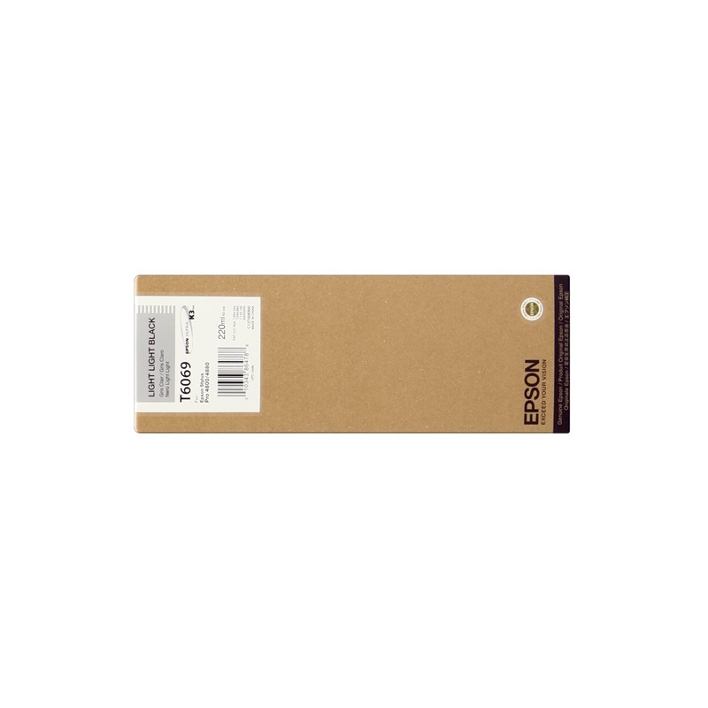 Epson t6069 negro light light cartucho de tinta original - c13t606900