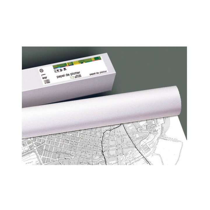 Fabrisa Plus Bobina de Papel para Plotter 90gr - Medidas 914mm x 50m