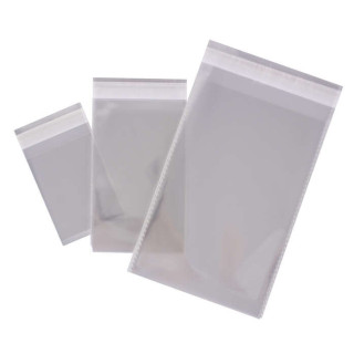 Apli Pack de 100 Bolsas Polipropileno Transparente 250x330mm con Cierre Adhesivo - Galga 120 - Alta Resistencia y Flexibilidad