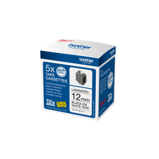 BROTHER Pack multiple de cintas de etiquetado TZe231M5