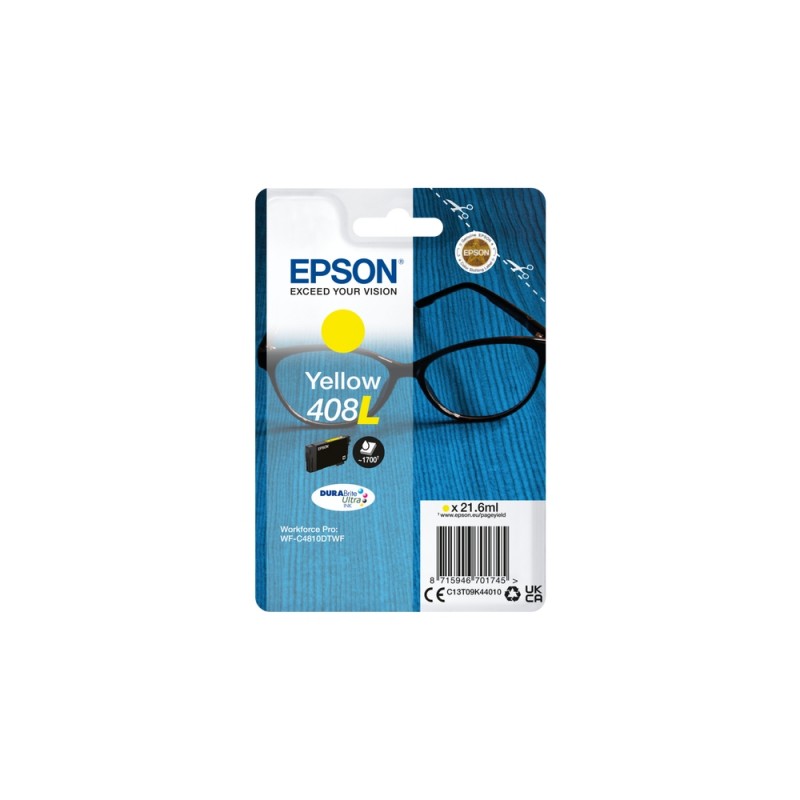 Epson 408l amarillo cartucho de tinta original - c13t09k44010 Epson 408l amarillo cartucho de tinta original - c13t09k44010