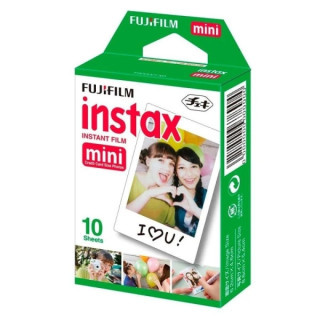 Fujifilm Instax mini Pack de 10 Peliculas de Fotos Instantaneas - Validas para todas las Camaras mini de Instax - Formato de Im