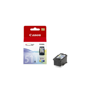 Canon Pixma MP240/260/480 Cartucho Color CL511 (Blister + alarma)