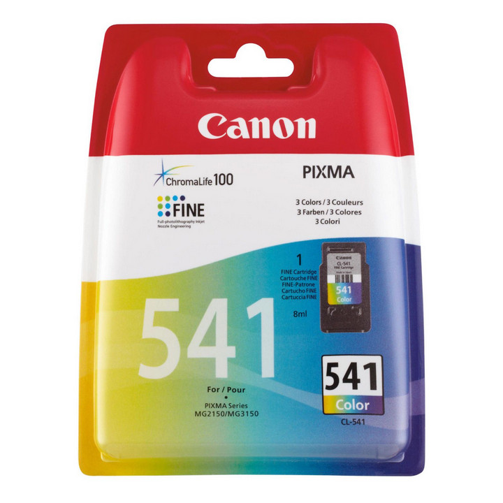 Canon PIXMA MG2150/3150 Cartucho Color CL-541 Blister