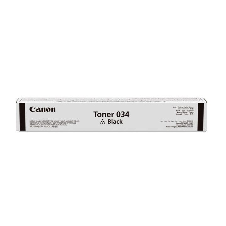 CANON Toner 034BK: I-Sensys MF810 ImR C1200 negro C1120 series