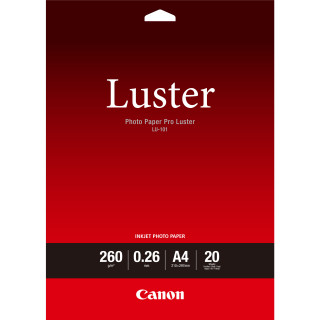 CANON Papel Pro Luster LU-101 20h.A4 Photo Paper Pro Luster 260g.