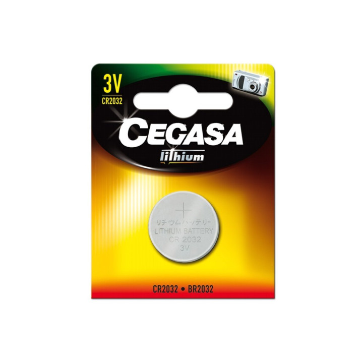 CEGASA PILA LITIO BOTON CR2032 3V BT BLISTER