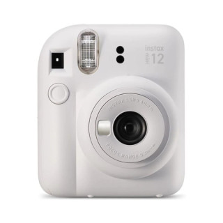 Fujifilm Instax Mini 12 Clay White Camara Instantanea - Tamaño de Imagen 62x46mm - Flash Auto - Exposicion Automatica - Mini E