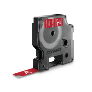 DYMO Cinta LM D1 DURABLE 12mmx3m Blanco/Negro
