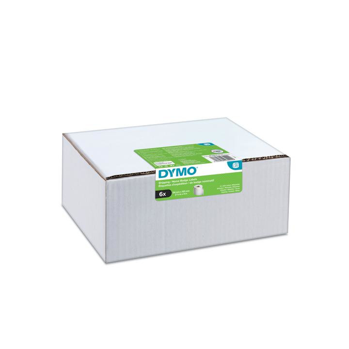 DYMO Etiqueta LW Multipack Etiquetas envío 54X101 mm-VALUE PACK (6 Rollos) Papel blanco