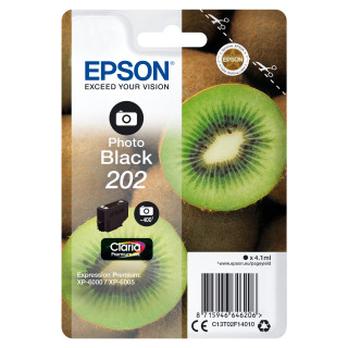 EPSON Singlepack Photo Black 202 Claria Premium Ink con RF