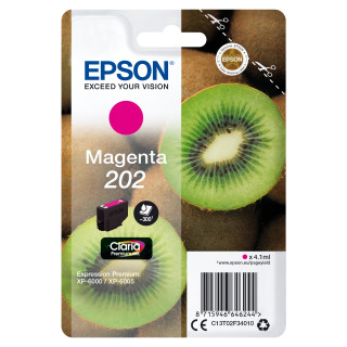 EPSON Singlepack Magenta 202 Claria Premium Ink con RF