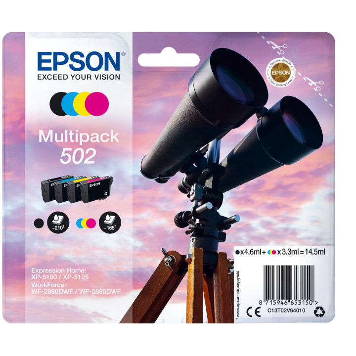 EPSON Multipack 4-colours 502 Ink