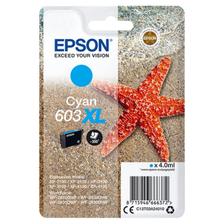 EPSON tinta Cyan XL Estrella de mar 1 tinta 603XL RF / AM Single