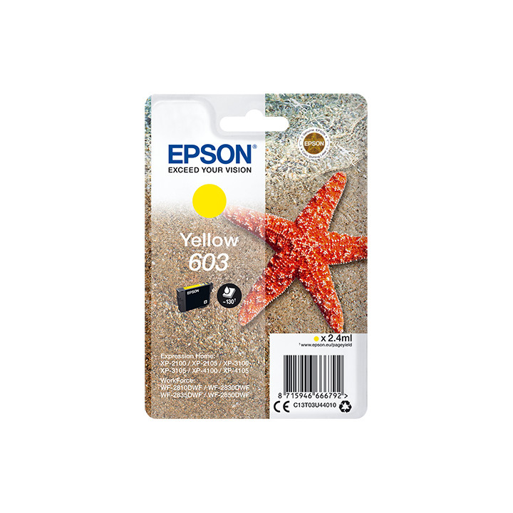 EPSON tinta amarilla Std Estrella de mar 1 tinta 603 RF / AM Single