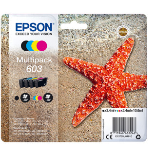 EPSON tinta MultiPack Std Estrella de mar 4 tintas 603 RF / AM Multi