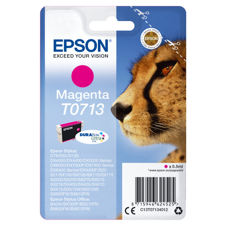 Epson Stylus D-78/92/120/DX-4000/5000/6000/7000F Cartucho Magenta (Radiofrecuencia+acousticmagnetic)