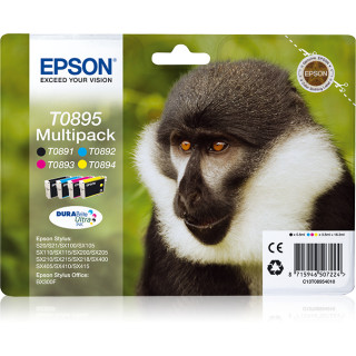Epson Stylus C13T08954010 Multipack CON ETIQUETA DE SEGURIDAD (Radiofrecuencia + acoustic magnetic)