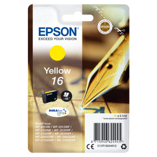 Epson DURABrite Ultra Ink Cartucho Amarillo 16 (Blister+ Alarma acustico/Radiofrecuencia)