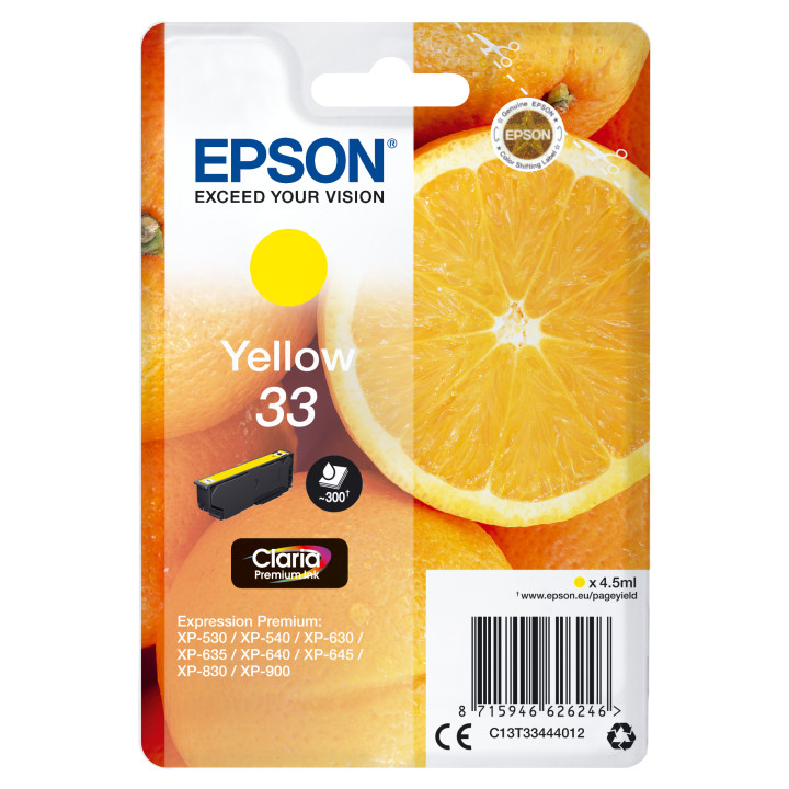 EPSON Expression Home XP-530 Cartucho Amarillo RF+AM