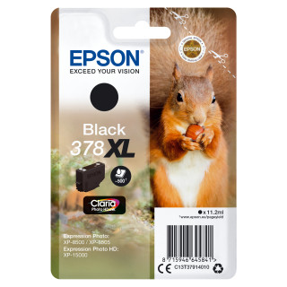 EPSON Singlepack Black 378XL Claria Photo HD Ink con RF
