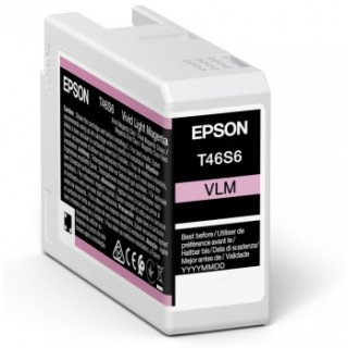 EPSON  Singlepack Vivid Light Magenta T46S6 UltraChrome Pro 10 ink 25ml SC-P700