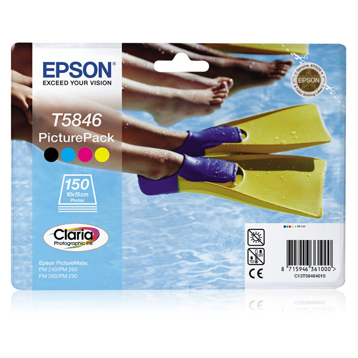 Epson PictureMate PM240/280 Pack Cartucho + Papel 150 Hojas