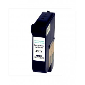 Hp 45/15 negro cartucho de tinta pigmentada generico - reemplaza 51645ae/c6615de