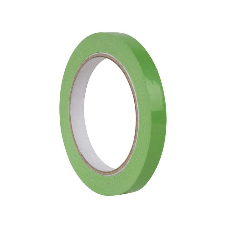 Apli Cinta Adhesiva Verde 12mm x 66m - Resistente al Desgarro - Facil de Cortar - Adhesivo de Alta Calidad Verde