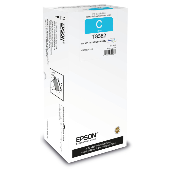 EPSON Supply unit XL Cian 20000p WF-R5xxx