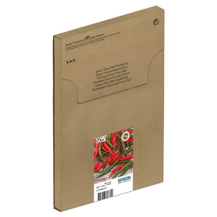 EPSON Tinta multipack 4 colores 503 Pimientos EasyMail