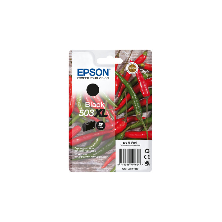 EPSON Tinta negra 503XL Pimientos
