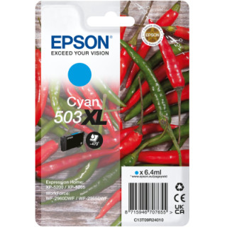 EPSON Tinta cian 503XL Pimientos