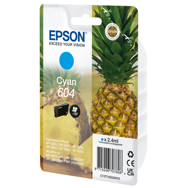 EPSON Cartucho Cian 604